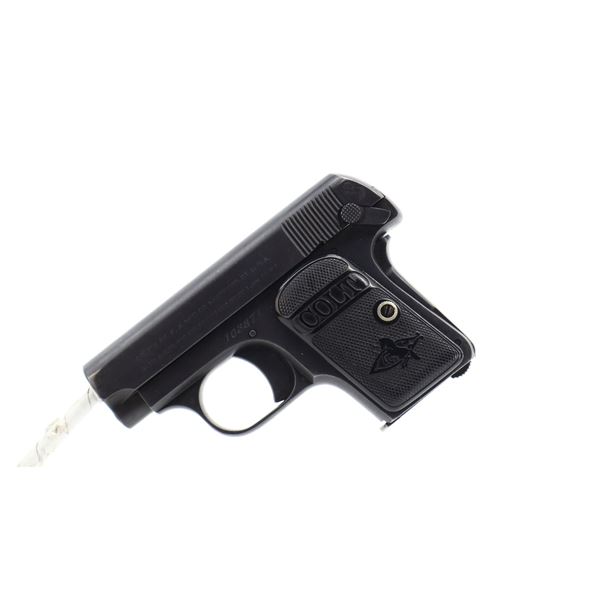 6/10, COLT, MODEL: 1908 VEST POCKET HAMMERLESS, CALIBER: 25 ACP