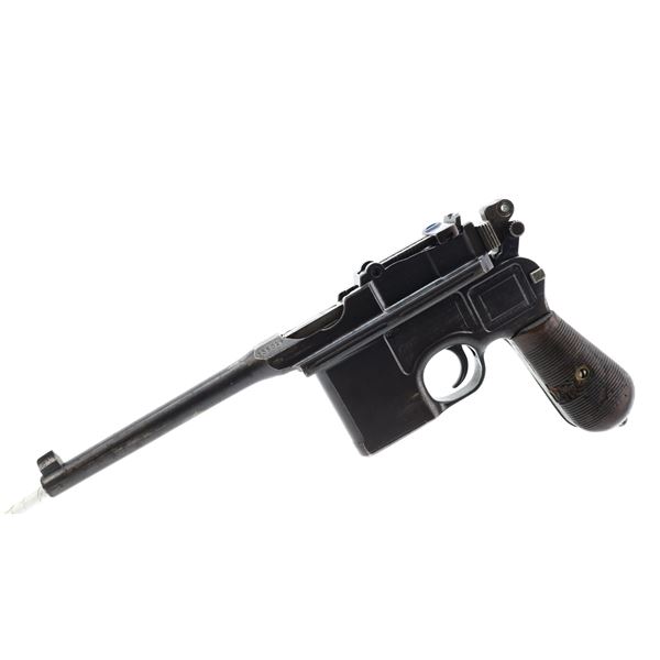 6+/10, MAUSER, MODEL: C96 BROOMHANDLE, CALIBER: 7.63 MAUSER