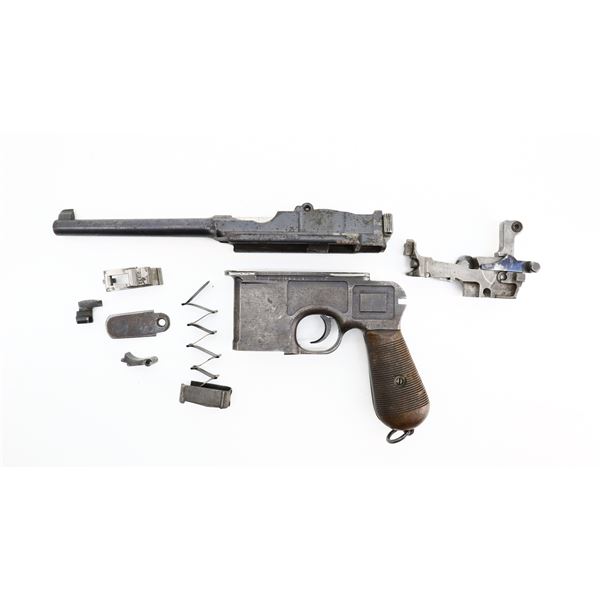 5/10, MAUSER, MODEL: C96 BROOMHANDLE, CALIBER: 7.63 MAUSER