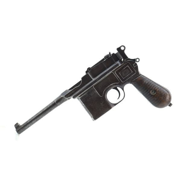4/10, MAUSER, MODEL: C96 BROOMHANDLE, CALIBER: 7.63 MAUSER