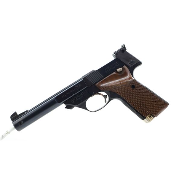 9/10, HIGH STANDARD, MODEL: SUPERMATIC TROPHY MILITARY, CALIBER: 22 LR