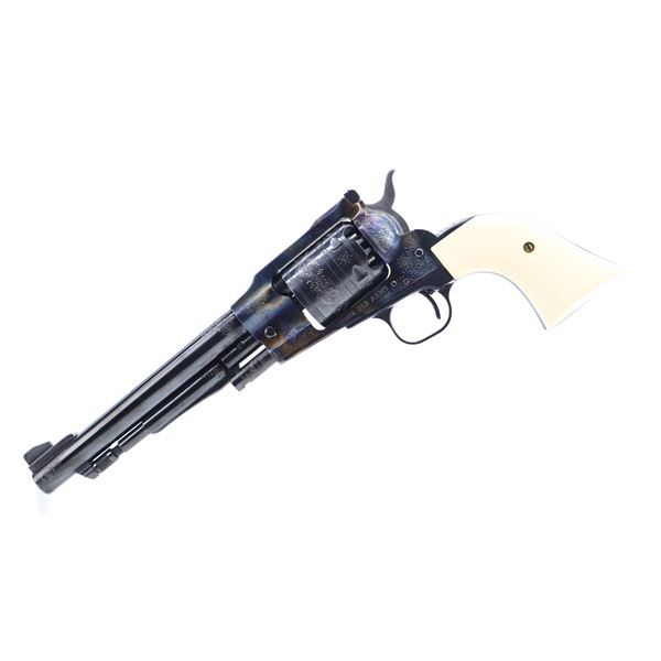 AS NEW IN ORIGINAL BOX, RUGER, MODEL: FACTORY ENGRAVED OLD ARMY, CALIBER: 44 CAL PERC