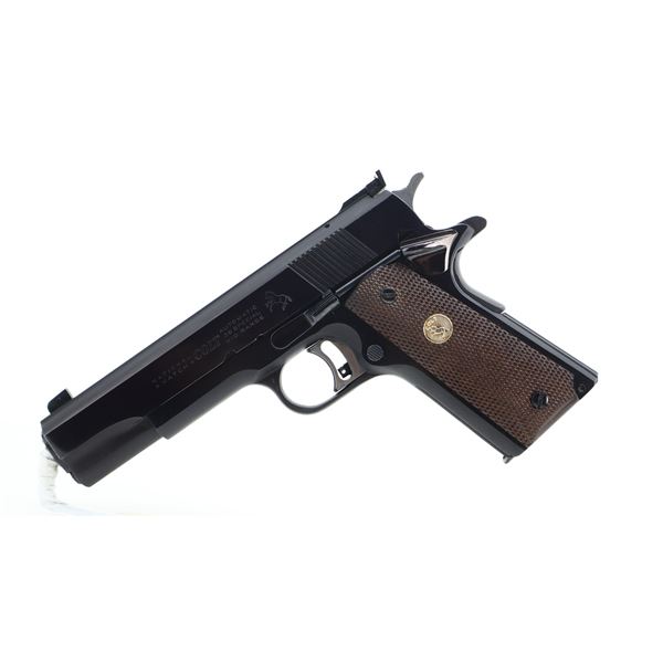 8+/10, COLT, MODEL: NATIONAL MATCH MID RANGE, CALIBER: 38 SPL WAD CUTTER