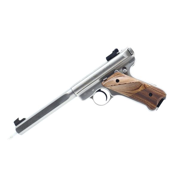 AS NEW IN CASE, RUGER, MODEL: MARK II COMPETITION TARGET, CALIBER: 22 LR