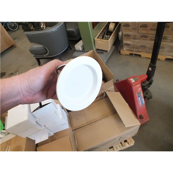 Case Of 4" Led Slim Panel Down Lights
