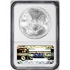 Image 2 : 2007-W $1 Burnished American Silver Eagle Coin NGC MS69