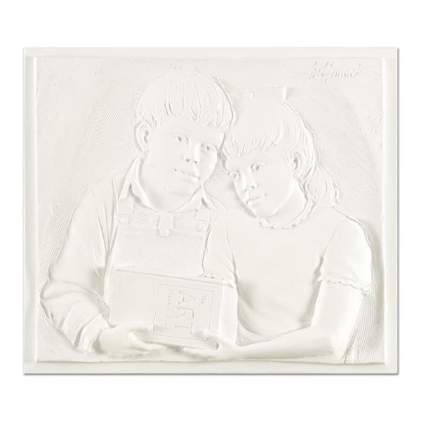 Bill Mack "Sharing" Limited Edition Monotype Relief Sculpture