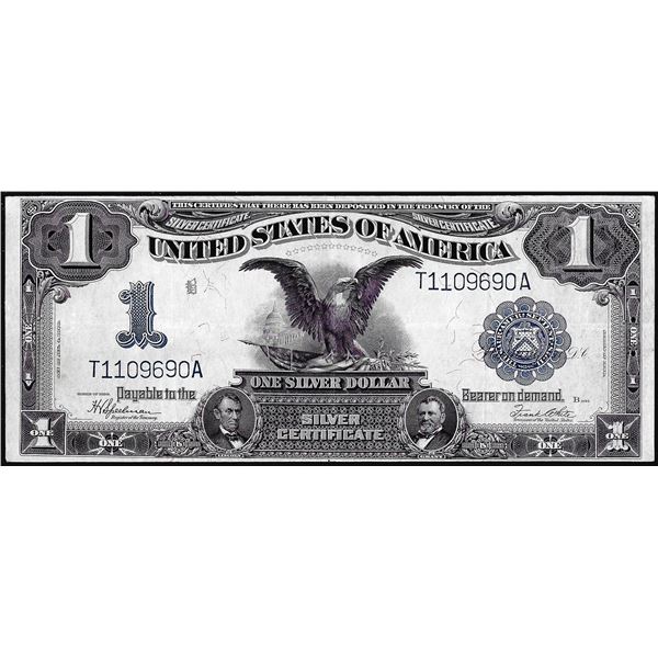 1899 $1 Black Eagle Silver Certificate Note