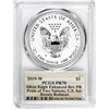 Image 2 : 2019-W $1 Reverse Proof Silver Eagle Coin PCGS PR70 HOF Dennis Rodman Signature