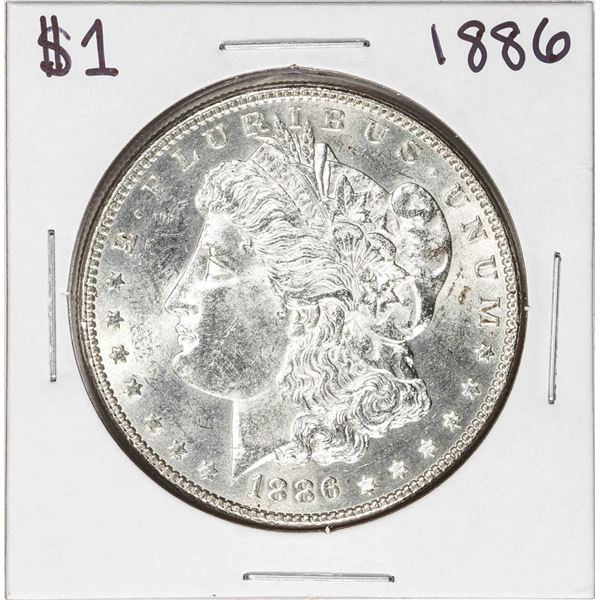1886 $1 Morgan Silver Dollar Coin