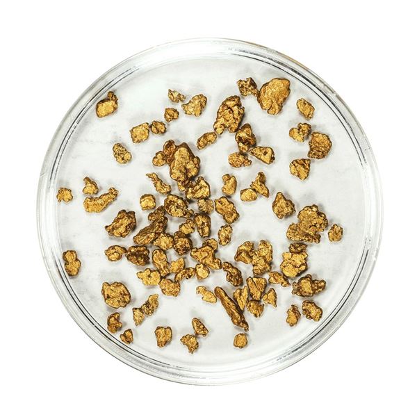 Lot of Gold Nuggets 3.57 Grams Total Weight