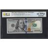 Image 1 : 2017A $100 Federal Reserve Bank Note PCGS Choice Uncirculated 64PPQ Fancy Serial