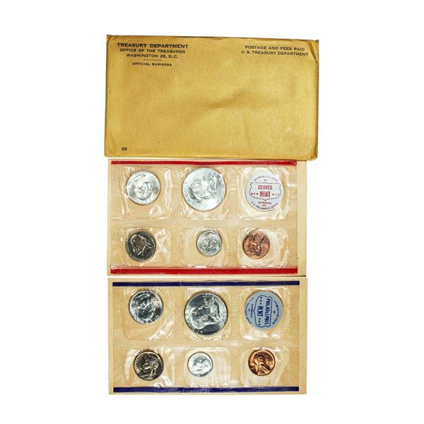 1961 P & D United States Uncirculated Mint Set