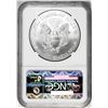 Image 2 : 2014(W) $1 American Silver Eagle Coin NGC MS70 Early Releases West Point Mint