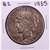 Image 1 : 1935 $1 Peace Silver Dollar Coin