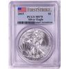 Image 1 : 2015 $1 American Silver Eagle Coin PCGS MS70 First Strike