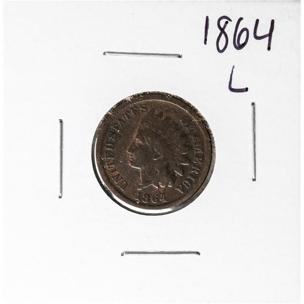 1864-L Indian Head Cent Coin