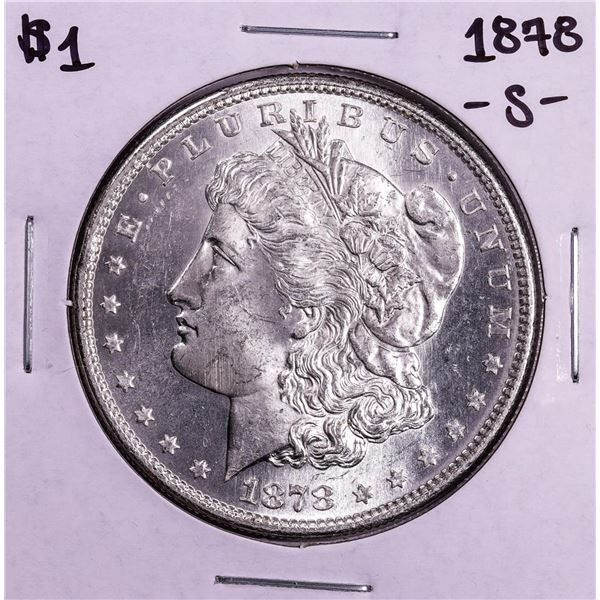 1878-S $1 Morgan Silver Dollar Coin