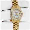 Image 3 : Rolex Ladies 18K Yellow Gold Mother Of Pearl Diamond President Watch
