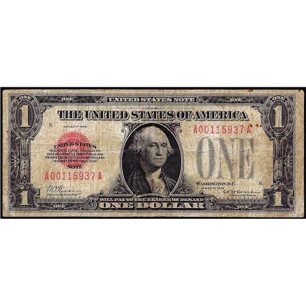 1928 $1 Legal Tender Note