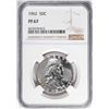 Image 1 : 1962 Proof Franklin Half Dollar Coin NGC PF67