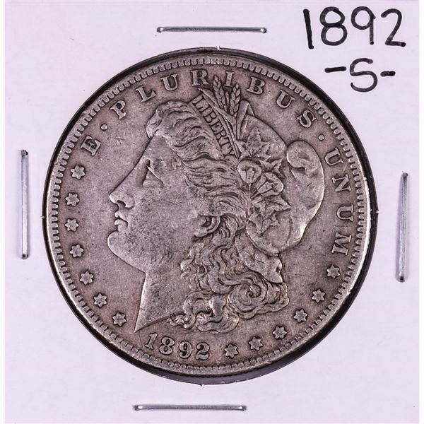1892-S $1 Morgan Silver Dollar Coin