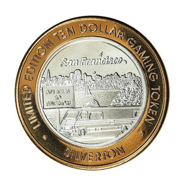 .999 Silver Silverton Casino Las Vegas, Nevada $10 Limited Edition Gaming Token