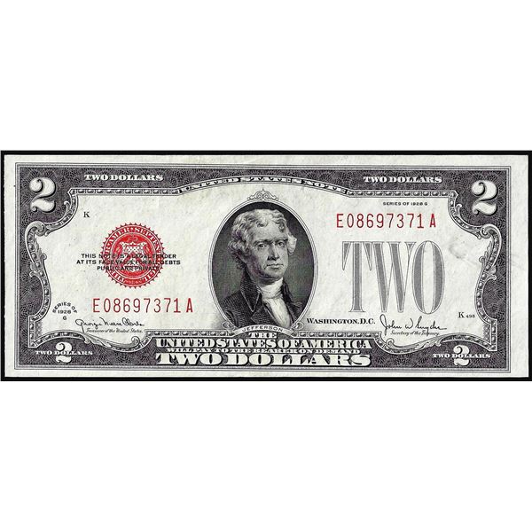 1928G $2 Legal Tender Note