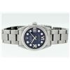 Image 3 : Rolex Midsize Stainless Steel Blue Star Diamond Datejust Watch