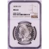 Image 1 : 1878-S $1 Morgan Silver Dollar Coin NGC MS63