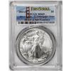 Image 1 : 2021-(S) Type 2 $1 American Silver Eagle Coin PCGS MS69 First Strike Emergency Issue