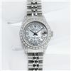 Image 3 : Rolex Ladies Stainless Steel MOP Diamond Oyster Perpetual Datejust Wristwatch