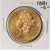 Image 1 : 1881-S $20 Liberty Head Double Eagle Gold Coin
