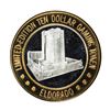 Image 1 : .999 Fine Silver Eldorado Reno, Nevada $10 Limited Edition Gaming Token