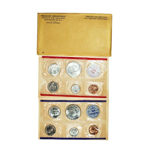1961 P & D United States Uncirculated Mint Set
