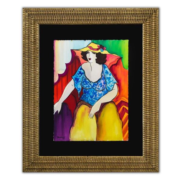 Patricia Govezensky "Dulce" Original Watercolor On Paper