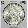 Image 1 : 1891 $1 Morgan Silver Dollar Coin