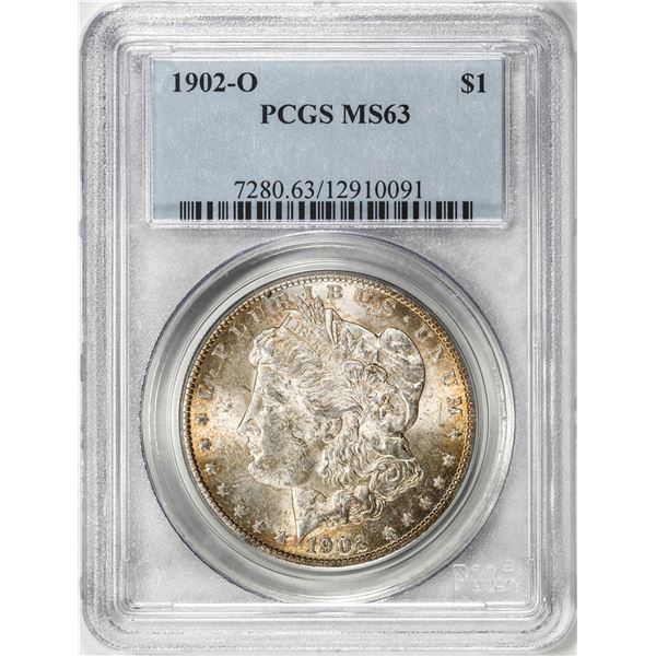 1902-O $1 Morgan Silver Dollar Coin PCGS MS63