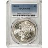Image 1 : 1881-S $1 Morgan Silver Dollar Coin PCGS MS64