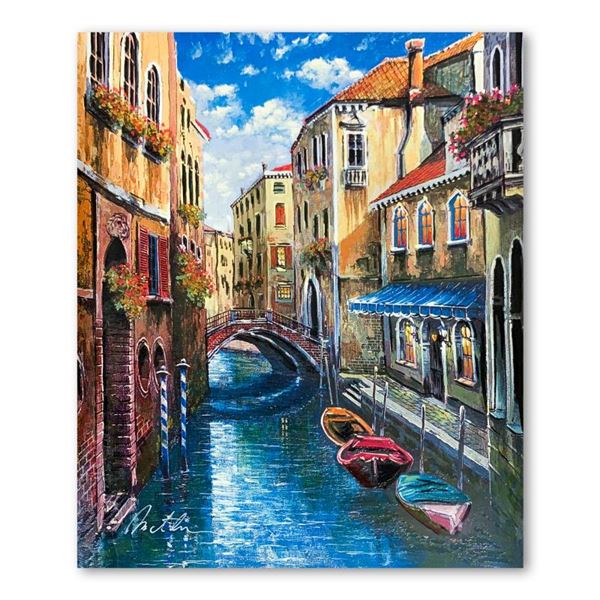 Anatoly Metlan "Venice" Limited Edition Serigraph On Paper