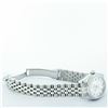 Image 6 : Rolex Ladies Stainless Steel White Diamond Quickset Datejust Wristwatch