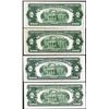 Image 2 : Lot of (4) 1953/1963 $2 Legal Tender STAR Notes