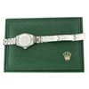 Image 8 : Rolex Ladies Stainless Steel Diamond & Sapphire Datejust Wristwatch
