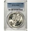 Image 1 : 1923 $1 Peace Silver Dollar Coin PCGS MS63