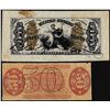 Image 1 : Pair of Third Issue Fifty Cents Fractional Currency Specimen Notes Fr.1343sp