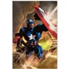 Image 1 : Marvel Comics "Secret Avenger #12" Limited Edition Giclee On Canvas