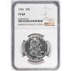 Image 1 : 1961 Proof Franklin Half Dollar Coin NGC PF67