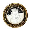 Image 1 : .999 Silver Chief Medicine Crow $10 Limited Native American Series Gaming Token