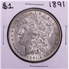1891 $1 Morgan Silver Dollar Coin