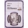 Image 1 : 1878-S $1 Morgan Silver Dollar Coin NGC MS63